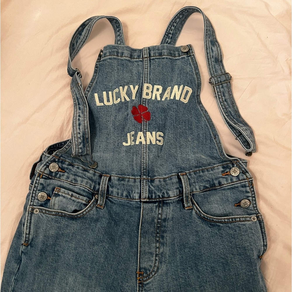 LUCKY BRAND OVERALLS JEANS